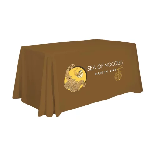 4' Standard Table Throw (Full-Color Front Only)