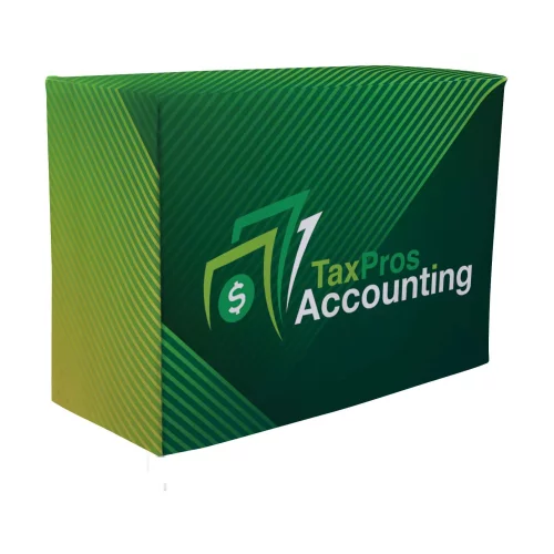 4' Fitted Table Throw (Full-Color Full Bleed)