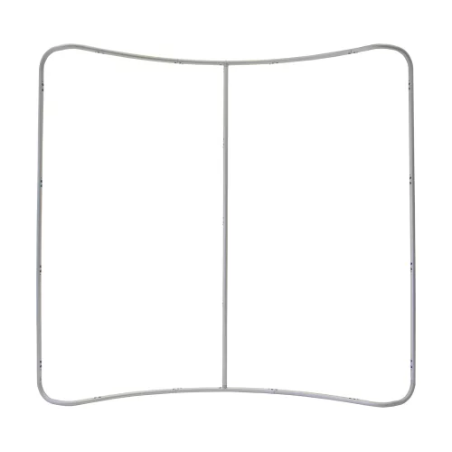 Matériel d'affichage au sol en arc EuroFit 8'