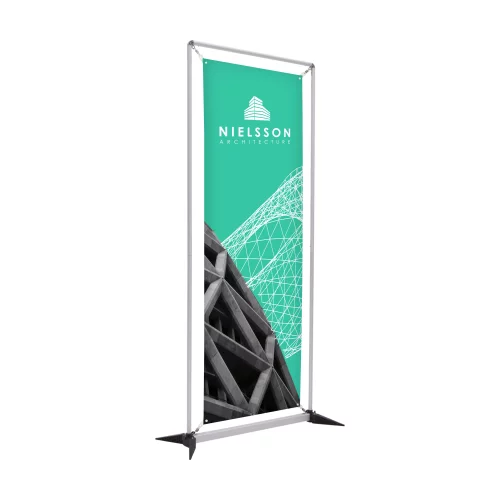 Affichage FrameWorx 3' 1 face, vinyle lisse 13 oz.