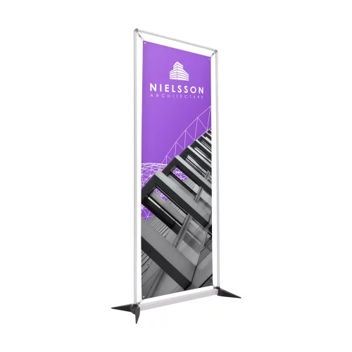 Affichage FrameWorx 3,5' (1 face, vinyle lisse 13 oz)