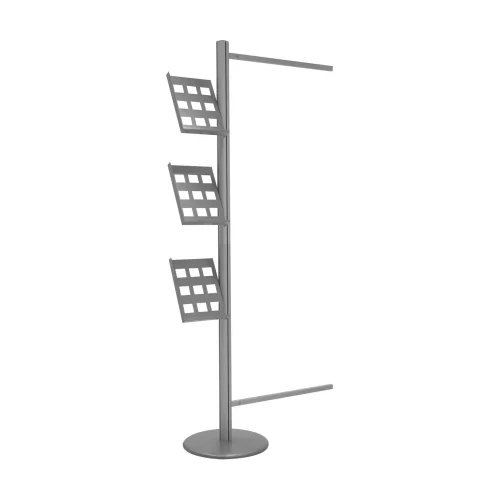 Affichage de bannière flexible avec support lumineux pour une seule bannière.