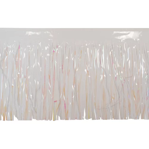 Victory Corps™ Frange irisée et blanche (15")
