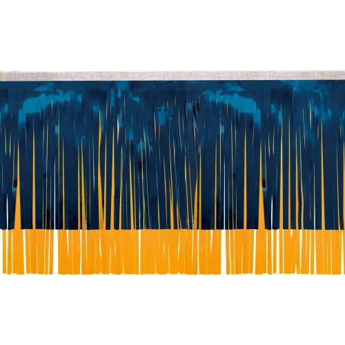 Frange standard bleu foncé et or espagnol de la Victory Corps (15")