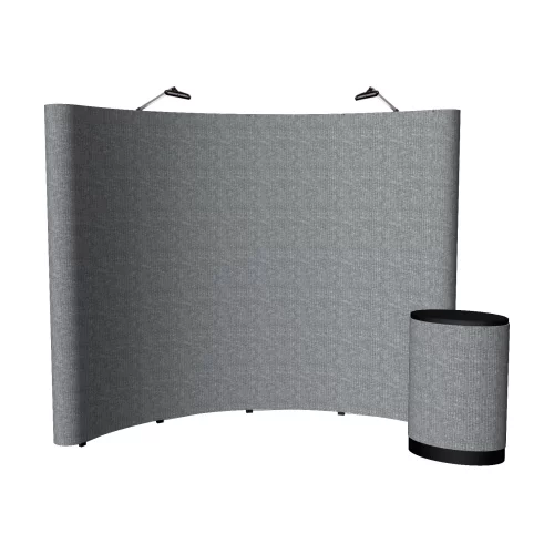 Affichage pop-up Echo de 10' (kit en tissu avec lumières)