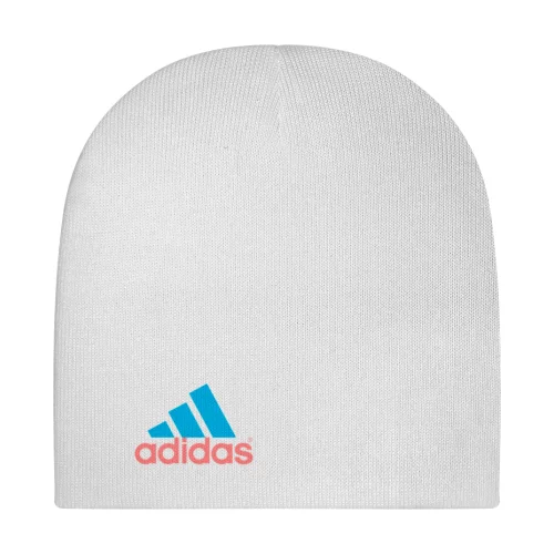 White Beanie with Dye-Sublimated Imprint