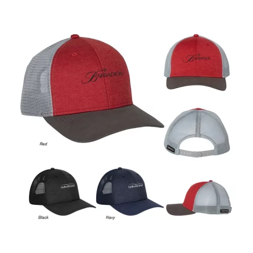 DRI DUCK 3467 Vantage Black Trucker Cap