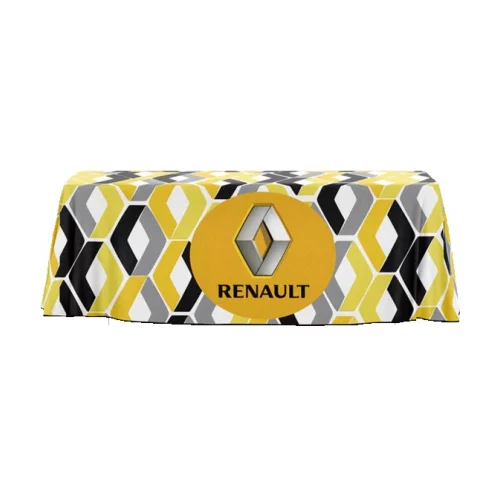 6' Open-Back Full Color Drape Table Throw