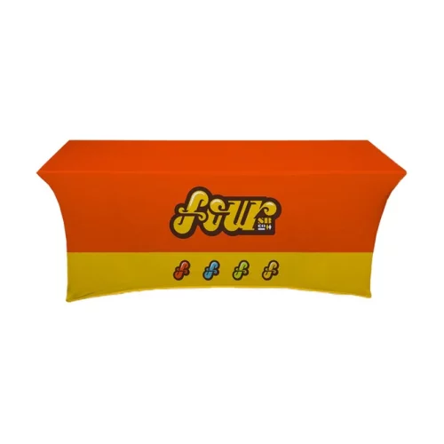 6' Stretch Full Color Table Throw