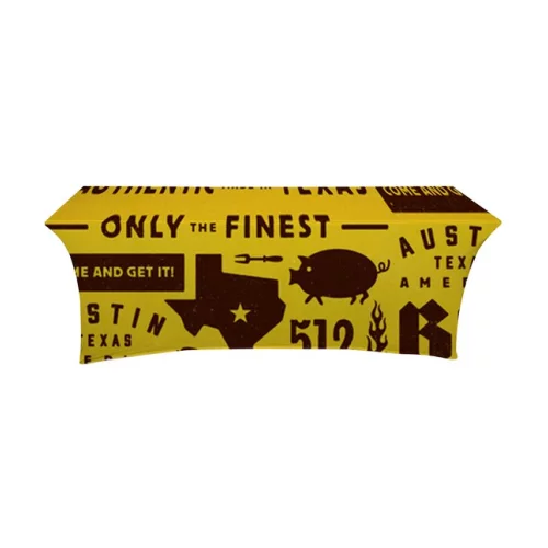 8' Stretch Full Color Table Throw