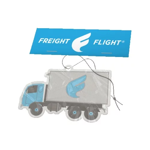 Désodorisant d'air en forme personnalisée importé avec carte d'en-tête (3"X3")