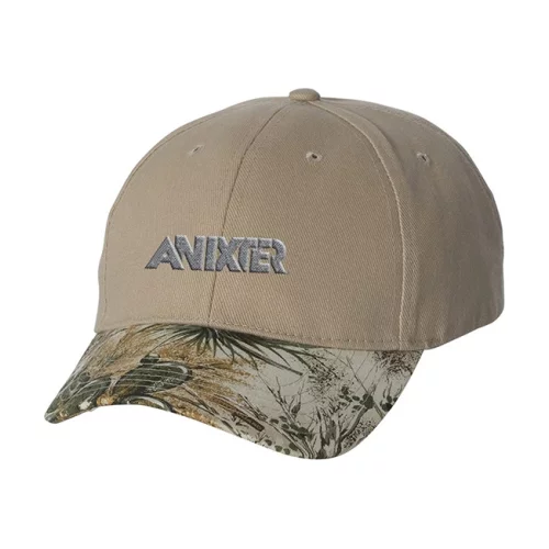 Kati Structured Solid Crown Camouflage Cap