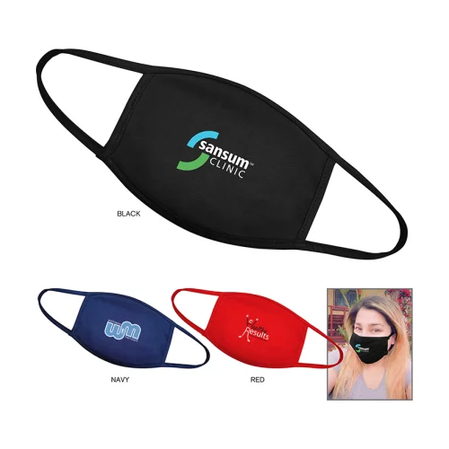 Value Plus - Masque facial de protection en coton à 100%