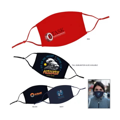 Masque facial protecteur évacuant l'humidité