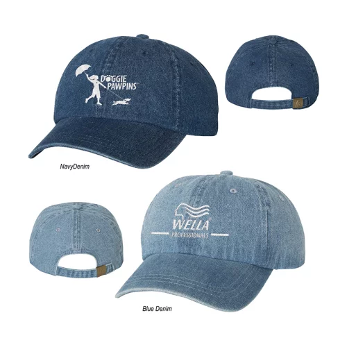 Mega Cap Washed Denim Cap