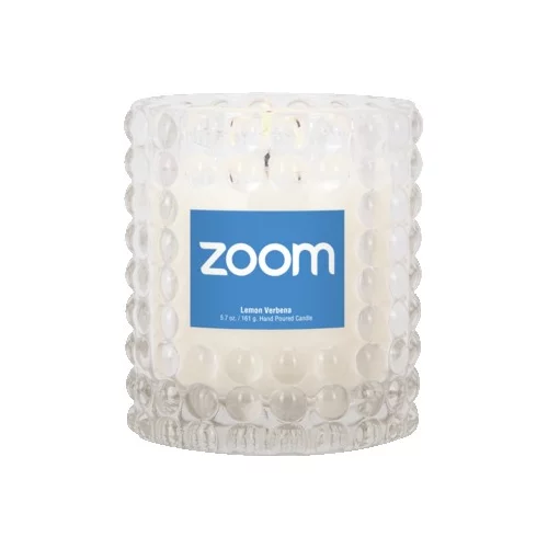 Bougie de 6 oz. dans un pot texturé en bulles