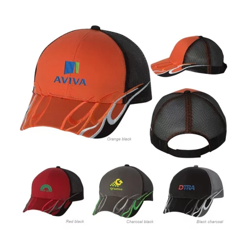 Outdoor Cap WAV605M Flame Mesh Back Cap