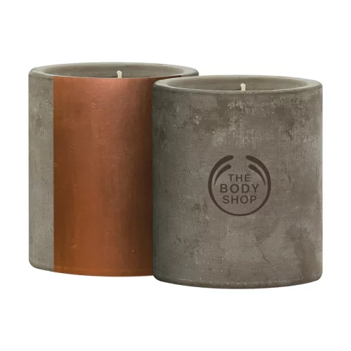 Bougie en béton parfumé de 12 oz.