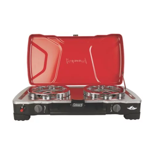 Réchaud au propane Hyperflame FyreSergeant 2 brûleurs, 22 000 BTU - Rouge