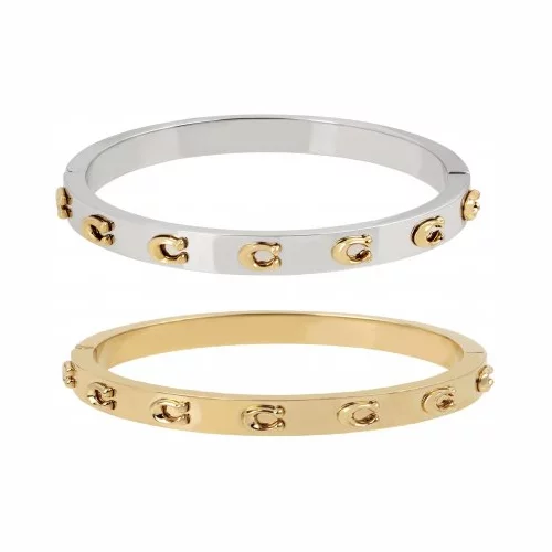 Signature C Bangle Set - Gold/Silver