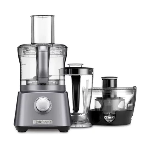 Centre de cuisine multifonctionnel 3-en-1 - Gun Metal/Accents noirs