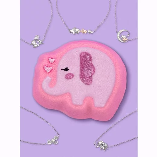 Elephant Bath Bomb - Elephant Jewelry Collection - Pink