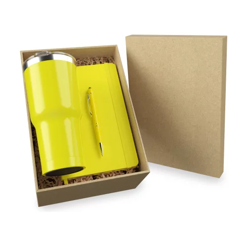 Kit de 3 pièces Affichez Vos Couleurs dans une Boîte Cadeau Écologique