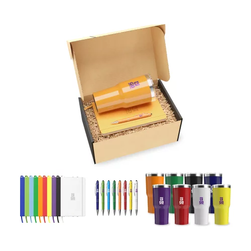 Affichez vos couleurs avec le kit de 3 pièces dans une caisse combinée.