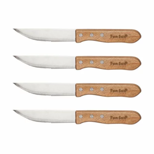 Ensemble de 4 couteaux à steak Rustler