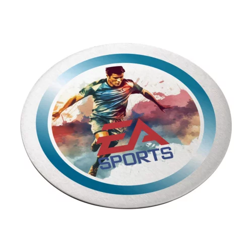 Sous-verre VividPrint™ - Denver en acier inoxydable 4"