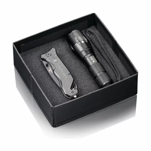 Ensemble cadeau Swiss Force® Leader - Noir