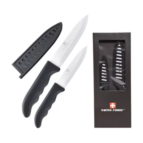 Swiss Force® 2pc Precision Knife Set - Black