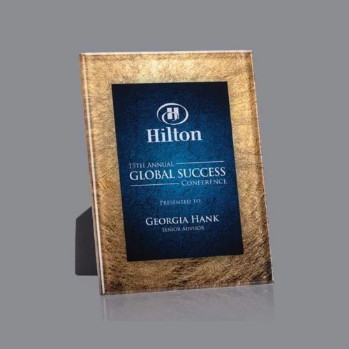 Prix Hereford - Or/Bleu 6½"x8½"