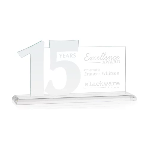 Hazelton 15 Year Award - Starfire 10" Wide