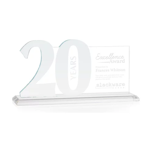 Hazelton 20 Year Award - Starfire 10" Wide