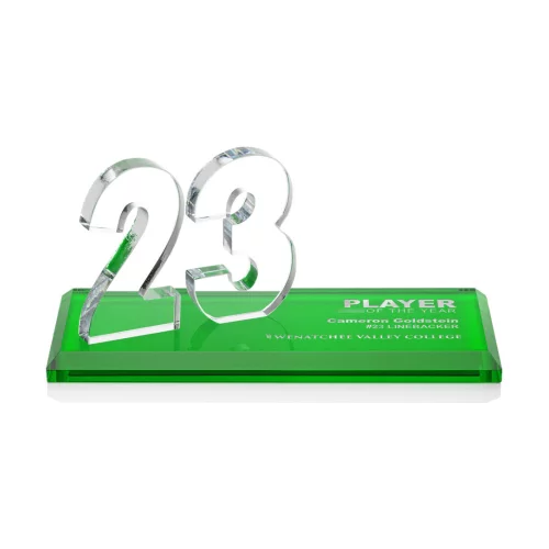 Northam Milestone 2 Digit - Green