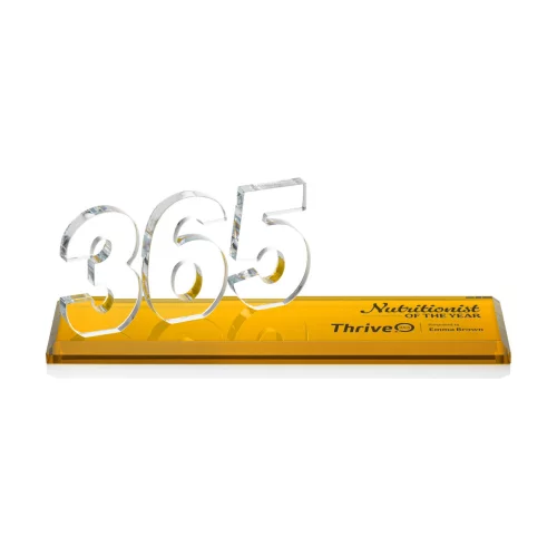 Northam Milestone 3 Digit - Amber