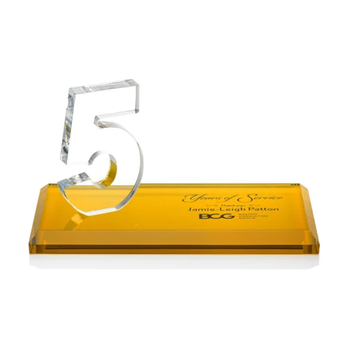 Northam Milestone Award - Starfire/Amber No 5