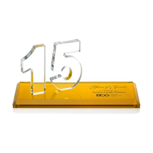 Northam Milestone Award - Starfire/Amber No 15