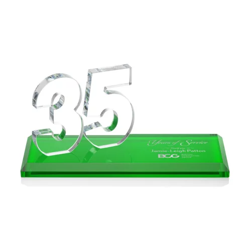 Northam Milestone Award - Starfire/Green No 35