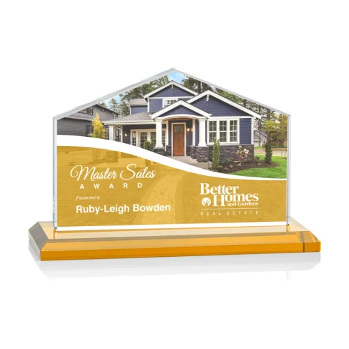 VividPrint™ Award - Domicile/Amber 4"x6"