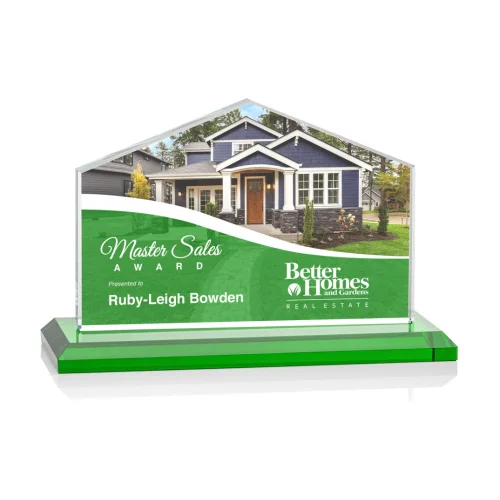 VividPrint™ Award - Domicile/Green 4"x6"