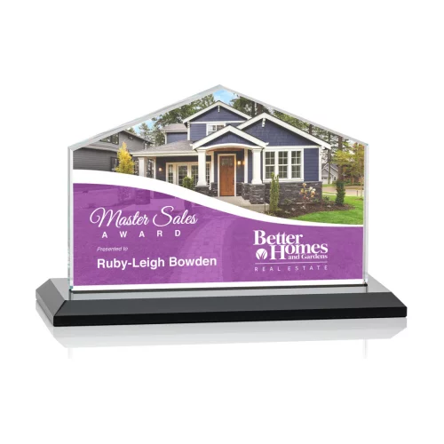 VividPrint™ Award - Domicile/Black 4"x6"