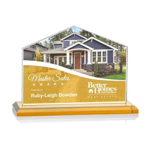 VividPrint™ Award - Domicile/Amber 5"x7"