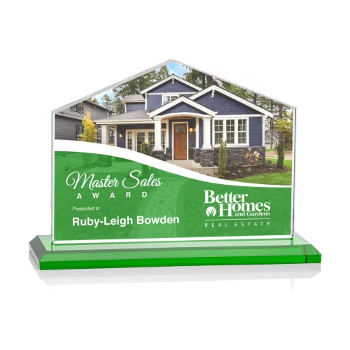 VividPrint™ Award - Domicile/Green 5"x7"