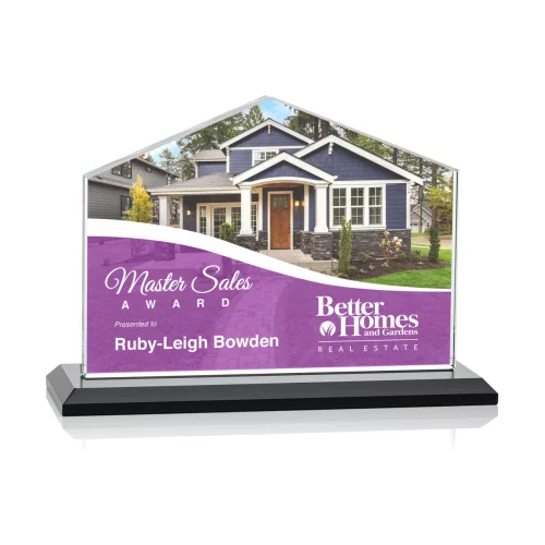VividPrint™ Award - Domicile/Black 5"x7"