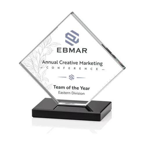 VividPrint™ Award - Wellington/Black 4" H