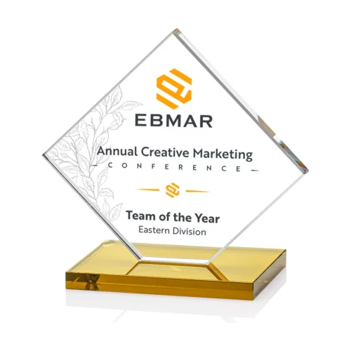 VividPrint™ Award - Wellington/Amber 5" H