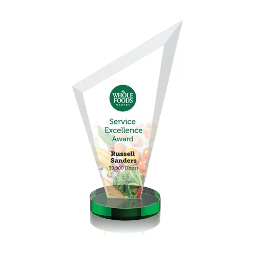 VividPrint™ Award - Condor/Green 7"