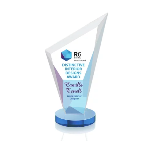 VividPrint™ Award - Condor/Sky Blue 7"